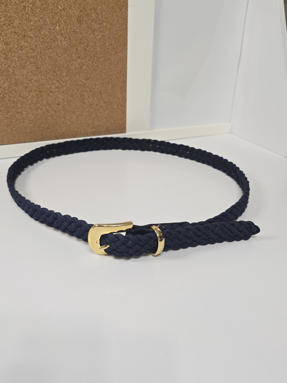 Braided Belt in Blue